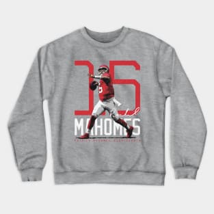 Patrick Mahomes Kansas City Bold Number Crewneck Sweatshirt